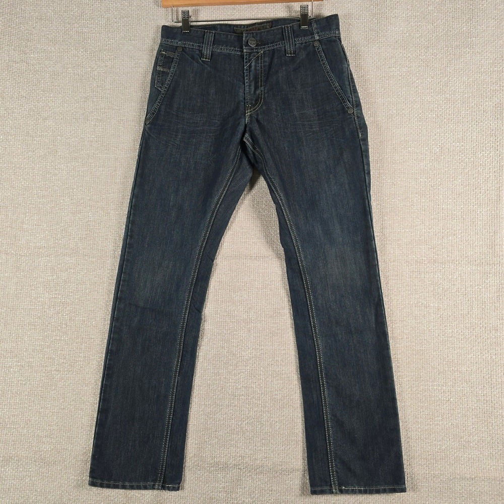 Levi's Men's Skinny Jeans in Dark Blue Wash